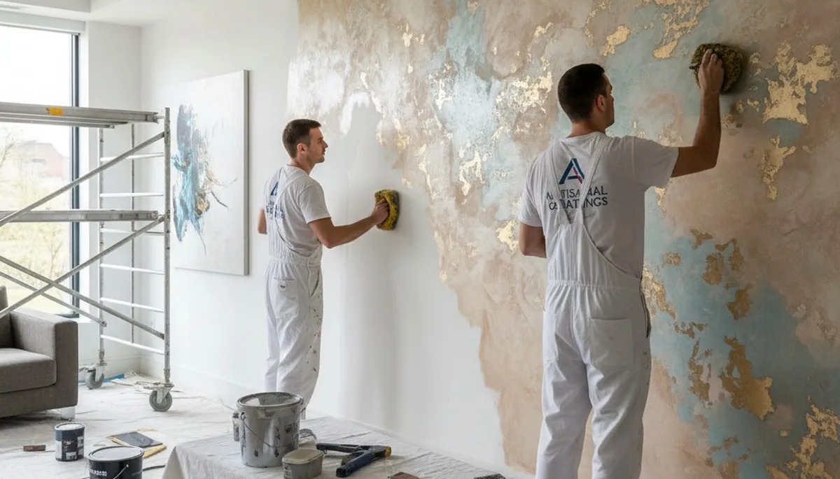 Professional faux painting and decorative wall finishes by expert house painters in Nashville, TN