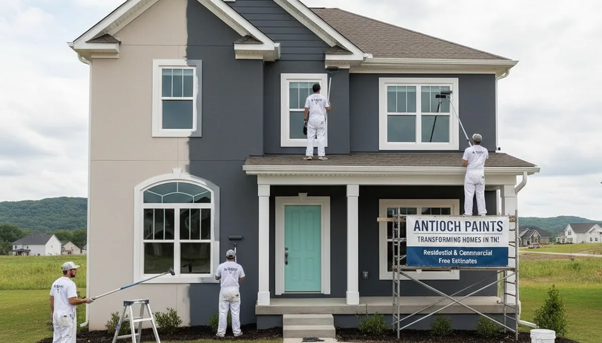 House painters in Nashville, TN providing professional interior and exterior painting services