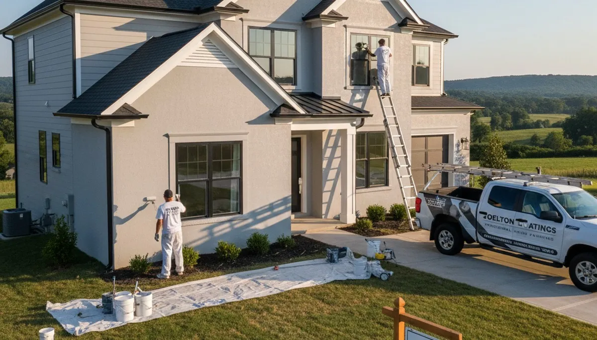 Professional house painting service in Nashville, TN for residential exterior and interior projects