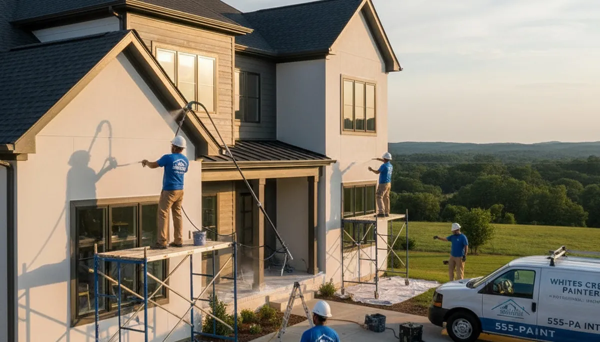 Professional house painters providing exterior home painting services in Nashville, TN